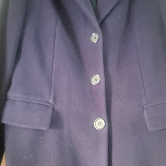 Navy blue, Italian made Benetton coat